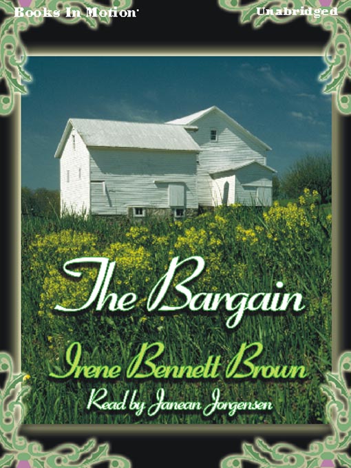 Title details for The Bargain by Irene Bennett Brown - Wait list